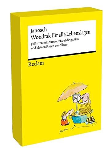 Wondrak für alle Lebenslagen (Kartenbox) – 52 Karten mit Antworten auf die großen und kleinen Fragen des Alltags – Reclam