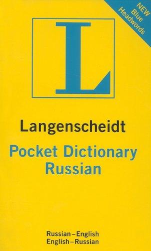 Russian Pocket Dictionary: Russian-English / English-Russian (Langenscheidt Pocket Dictionary)