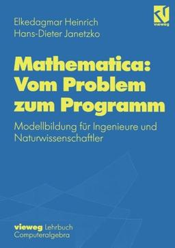 Mathematica: Vom Problem zum Programm. Modellbildung für Ingenieure und Naturwissenschaftler.