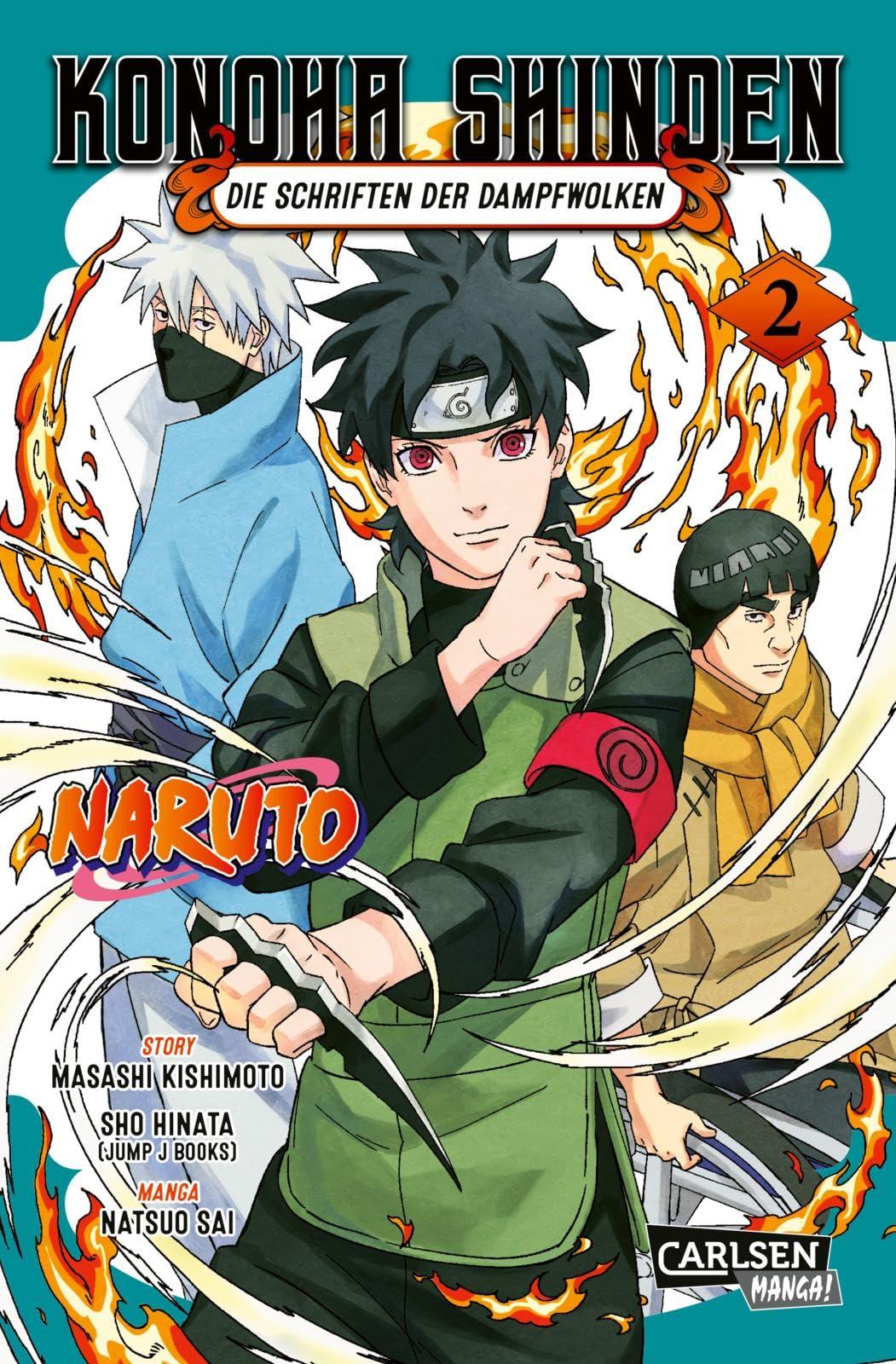 Naruto - Konoha Shinden 2: Die Schriften der Dampfwolken | Nach dem weltweiten Erfolg der Novel, jetzt auch als Manga in zwei Bänden! (2)