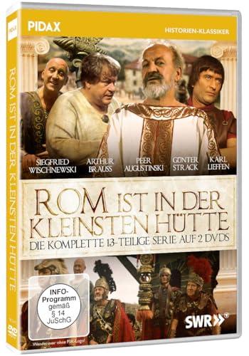 Rom ist in der kleinsten Hütte / Die komplette 13-teilige Historienserie mit Starbesetzung (Pidax Historien-Klassiker) [2 DVDs]