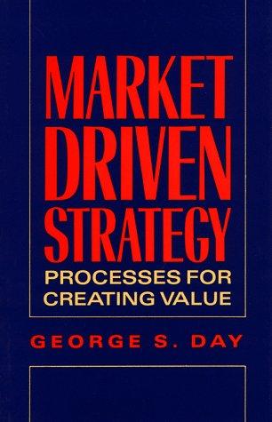 Market Driven Strategy: Processes for Creating Value: Process for Creating Value