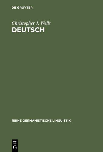 Deutsch: eine Sprachgeschichte bis 1945