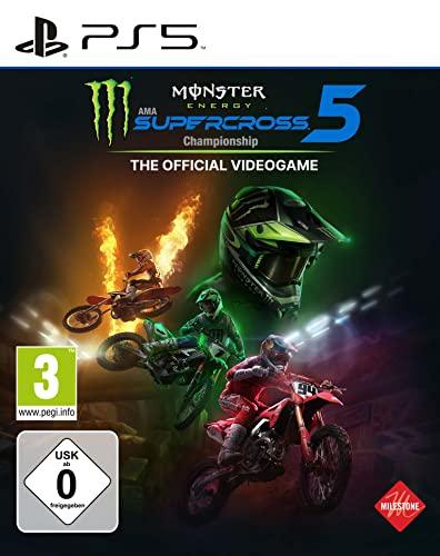 Monster Energy Supercross - The Official Videogame 5 (PlayStation 5)