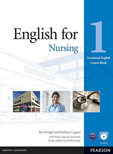 Vocational English Level 1 English for Nursing Coursebook (with CD-ROM incl. Class Audio)