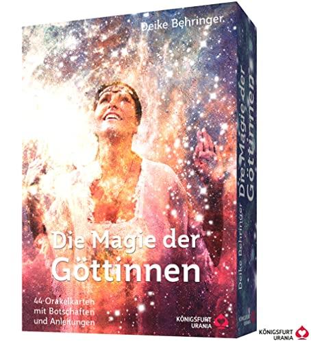 Die Magie der Göttinnen: 44 Orakelkarten mit Botschaften und Anleitungen (Originalausgabe, Deilexa)