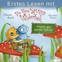 Erstes Lesen mit Die kleine Spinne Widerlich: Komm, wir spielen Schule