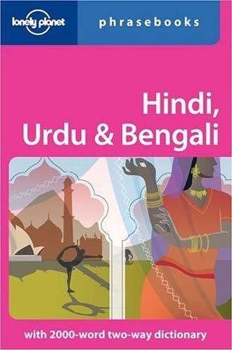 Hindi and urdu & bengali phrasebook