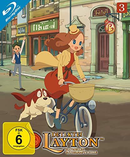 Detektei Layton - Katrielles rätselhafte Fälle: Volume 3 (Episode 21-30) [Blu-ray]