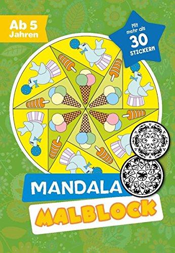 Malblock Mandala: 100 fantastische Mandalas zum Ausmalen