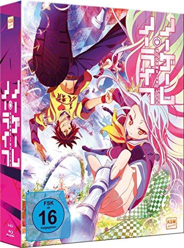 No Game No Life - Episode 01-04 & Soundtrack CD Vol.1 (im Sammelschuber ) [Limited Edition] (Blu-ray) (2-Disc-Set)