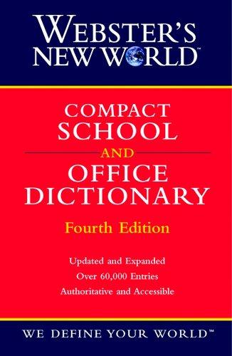 Webster's New World Compact School and Office Dictionary