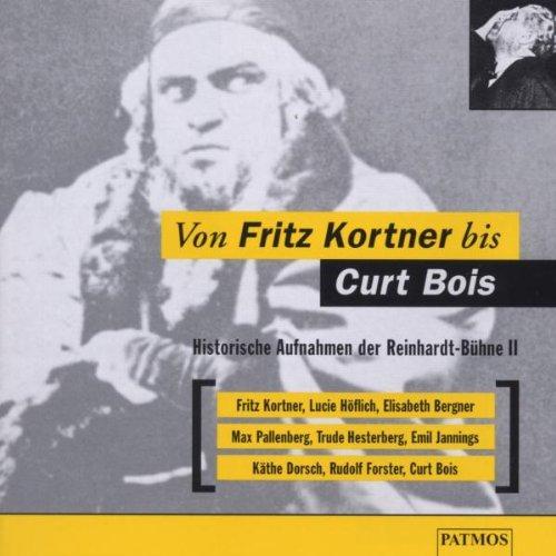 Von Fritz Kortner bis Curt Bois, 1 Audio-CD