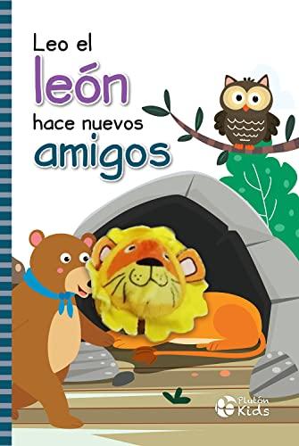 Leo el león hace nuevos amigos (Libros con Títeres)