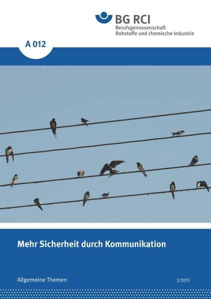 A 012 - Mehr Sicherheit durch Kommunikation