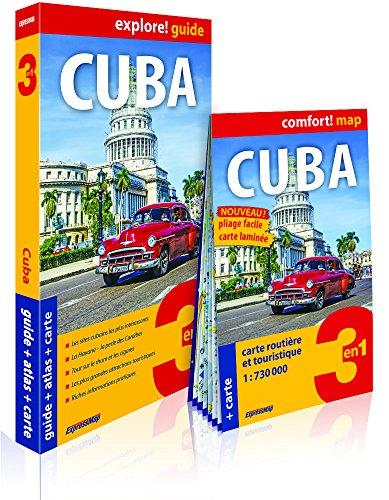 Cuba : 3 en 1 : guide + atlas + carte