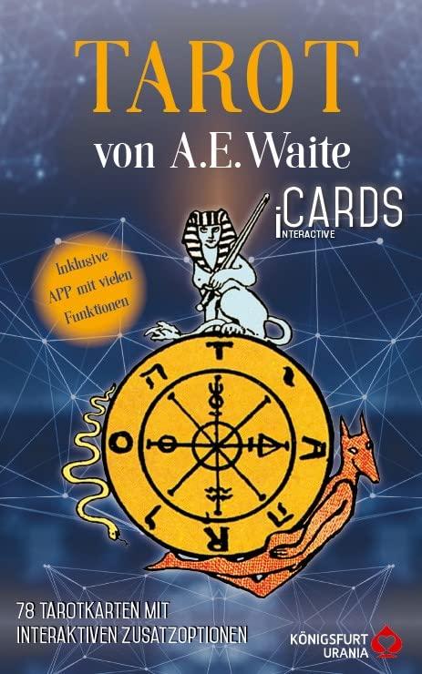 Tarot von A.E. Waite - iCards: 78 Karten mit App. Mit Texten von Hajo Banzhaf und Noemi Christoph: 78 Tarotkarten mit interaktiven Zusatzoptionen ... ... Texte von Hajo Banzhaf und Noemi Christoph