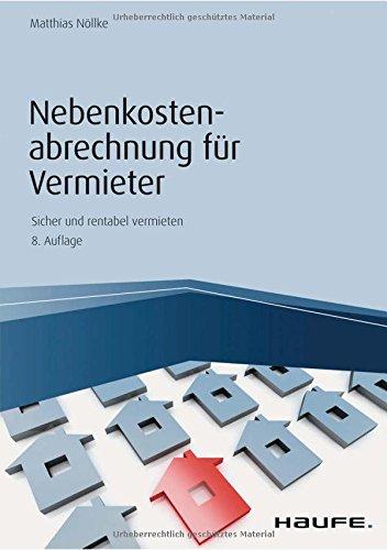 Nebenkostenabrechnung für Vermieter (Haufe Fachbuch)