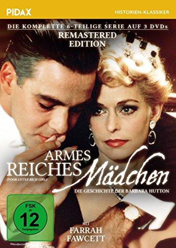 Armes reiches Mädchen - Die Geschichte der Barbara Hutton (Poor Little Rich Girl - The Barbara Hutton Story) - Remastered Edition auf 3 DVDs/Packender ... mit Farrah Fawcett(Pidax Historien-Klassiker)