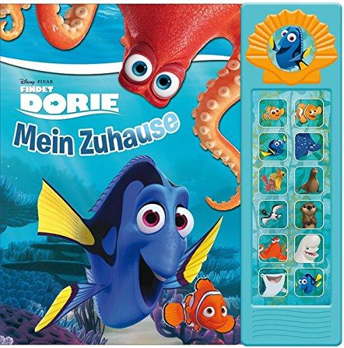 Findet Dorie, Mein Zuhause - 3-D-Rahmen-Soundbuch - Disney Hardcoverbuch mit 13 Geräuschen, Film zum Buch