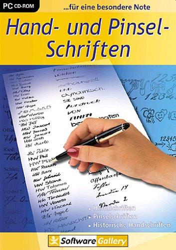 Hand- und Pinsel-Schriften