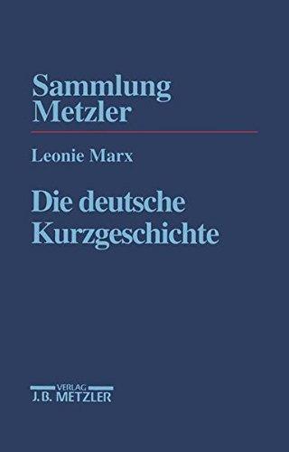 Die deutsche Kurzgeschichte (Sammlung Metzler)