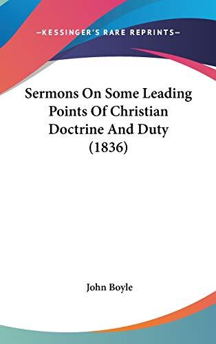 Sermons On Some Leading Points Of Christian Doctrine And Duty (1836)