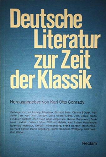 Deutsche Literatur zur Zeit der Klassik