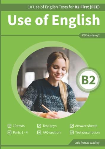 Use of English B2: 10 Use of English Tests for B2 First (FCE)