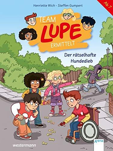 TEAM LUPE ermittelt (1). Der rätselhafte Hundedieb: Kinder-Krimi mit Detektivrätseln ab 7 Jahren