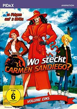 Wo steckt Carmen Sandiego?, Vol. 1 / Die ersten 14 Folgen der preisgekrönten Zeichentrickserie zum Mitraten (Pidax Animation) [2 DVDs]