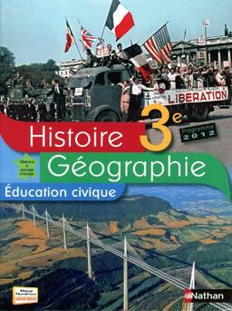 Histoire, géographie, éducation civique 3e : programme 2012