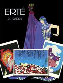 Erte Postcards in Full Color: 24 Ready-to-Mail Postcards (Card Books)