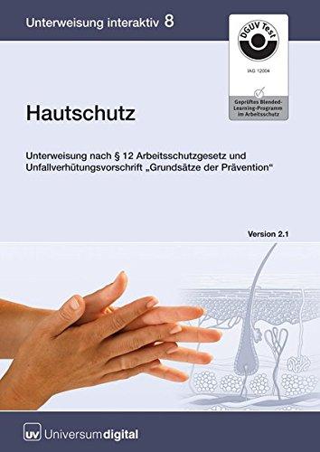 Hautschutz, CD-ROMDas PC-Selbstlernprogramm. Einfach, schnell und mit Erfolgskontrolle