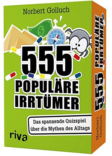 555 populäre Irrtümer – Das spannende Quizspiel rund um die Mythen des Alltags