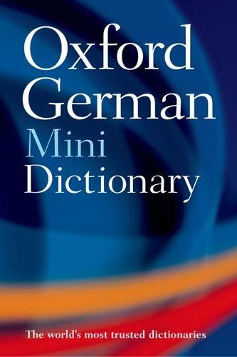 Oxford German Mini Dictionary: German-English/English-German