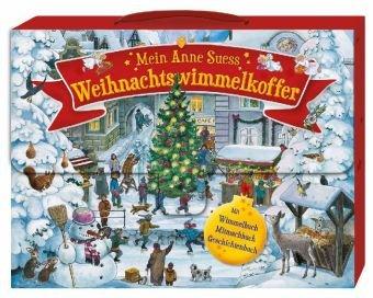 Mein Anne Suess Weihnachtswimmelkoffer: Mit Wimmelbuch, Mitmachbuch und Geschichtenbuch