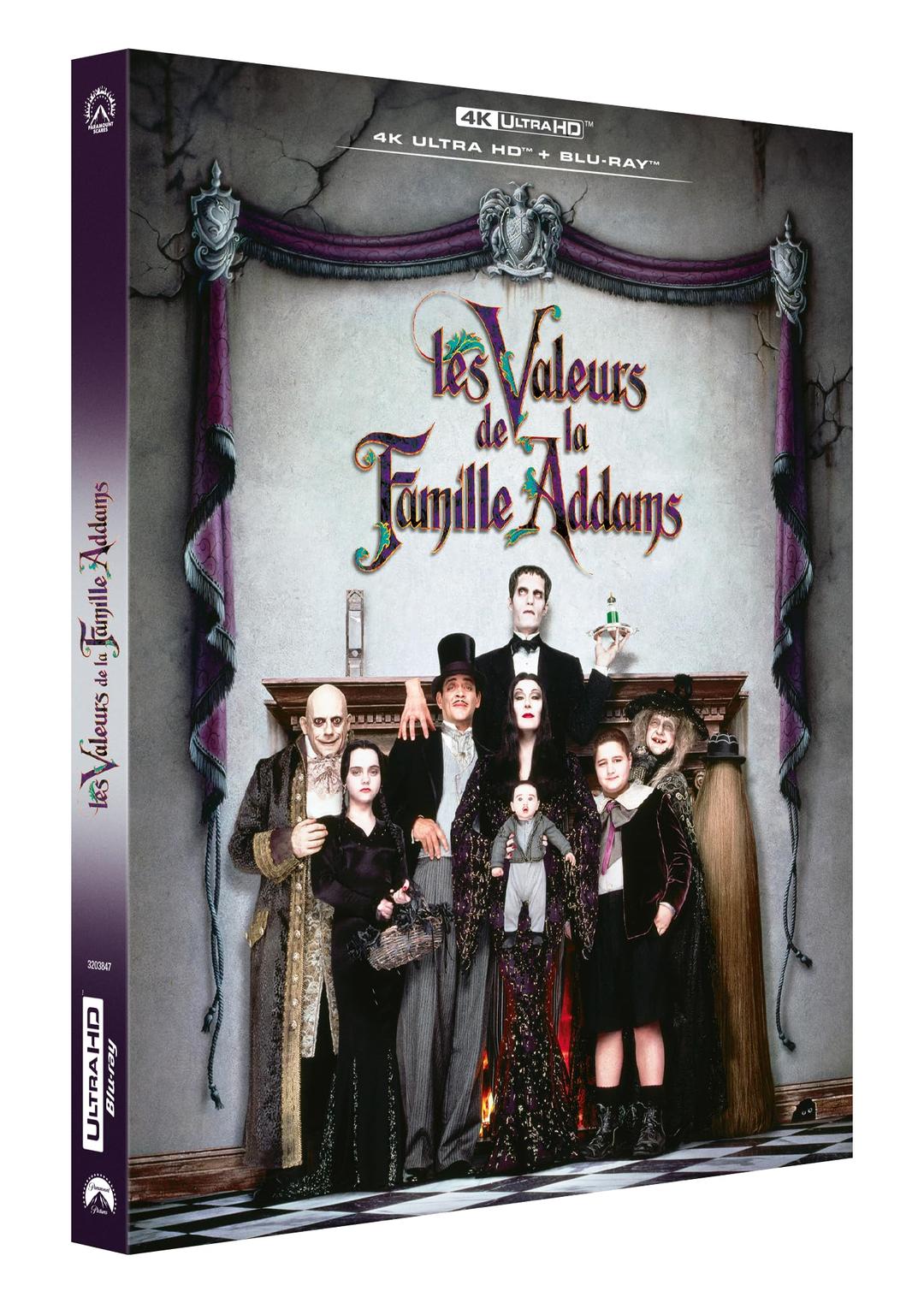 Les valeurs de la famille addams 4k ultra hd [Blu-ray] [FR Import]