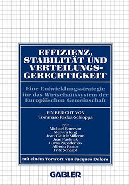 Effizienz, Stabilität und Verteilungsgerechtigkeit: Eine Entwicklungsstrategie für das Wirtschaftssystem der Europäischen Gemeinschaft