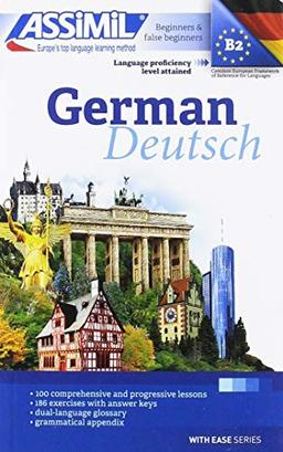 German : beginners & false beginners : language proficiency level attained B2