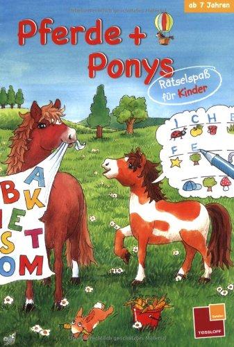 Rätselspaß für Kinder. Pferde + Ponys