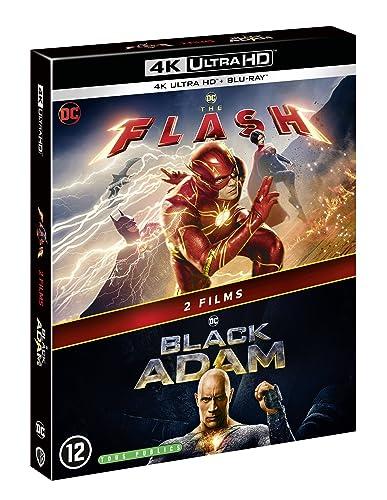 Black adam + the flash 4k ultra hd [Blu-ray] [FR Import]