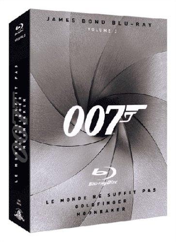 James Bond, L'essentiel volume 3 : Moonraker, Goldfinger, Le monde ne suffit pas [Blu-ray] [FR Import]