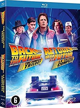 Back to the Future Trilogy - 4-Disc Set ( Back to the Future / Back to the Future Part II / Back to the Future Part III ) [ Belgier Import ] (Blu-Ray)