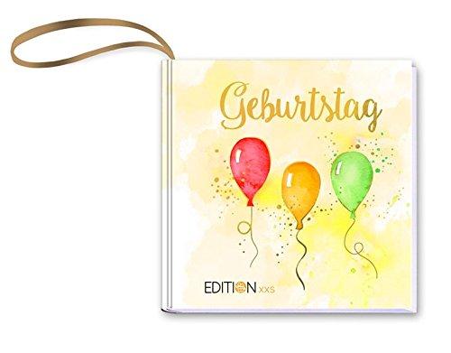 Geburtstag: Zitatebüchlein mit Aufhängeschlaufe