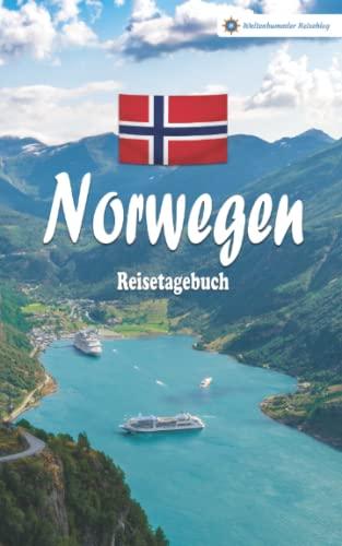 Norwegen Reisetagebuch: Buntes Reise-Notizbuch zum Selberschreiben | Mit Checklisten und Fragen zum Ausfüllen | Kompaktes A5 Format (Reisetagebücher vom Weltenbummler Reiseblog)