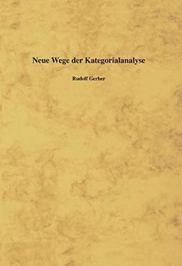 Neue Wege der Kategorialanalyse