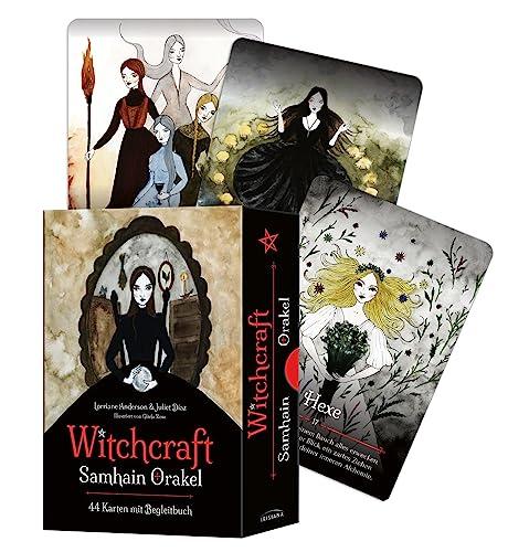 Witchcraft Samhain Orakel: 44 Karten mit Begleitbuch - Magische Orakelkarten für moderne Hexen zu Halloween - Deutsche Ausgabe von Seasons of the Witch Samhain Oracle