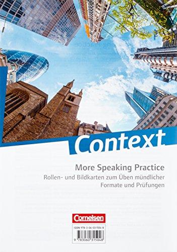 Context, Ausgabe 2015 : More Speaking Practice (Zu allen Ausgaben)