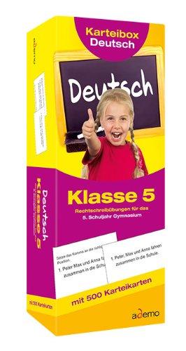 Karteibox Deutsch Klasse 5